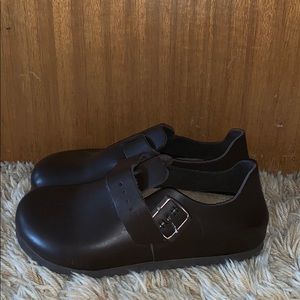 Never been worn Birkenstock London Brown size 36.